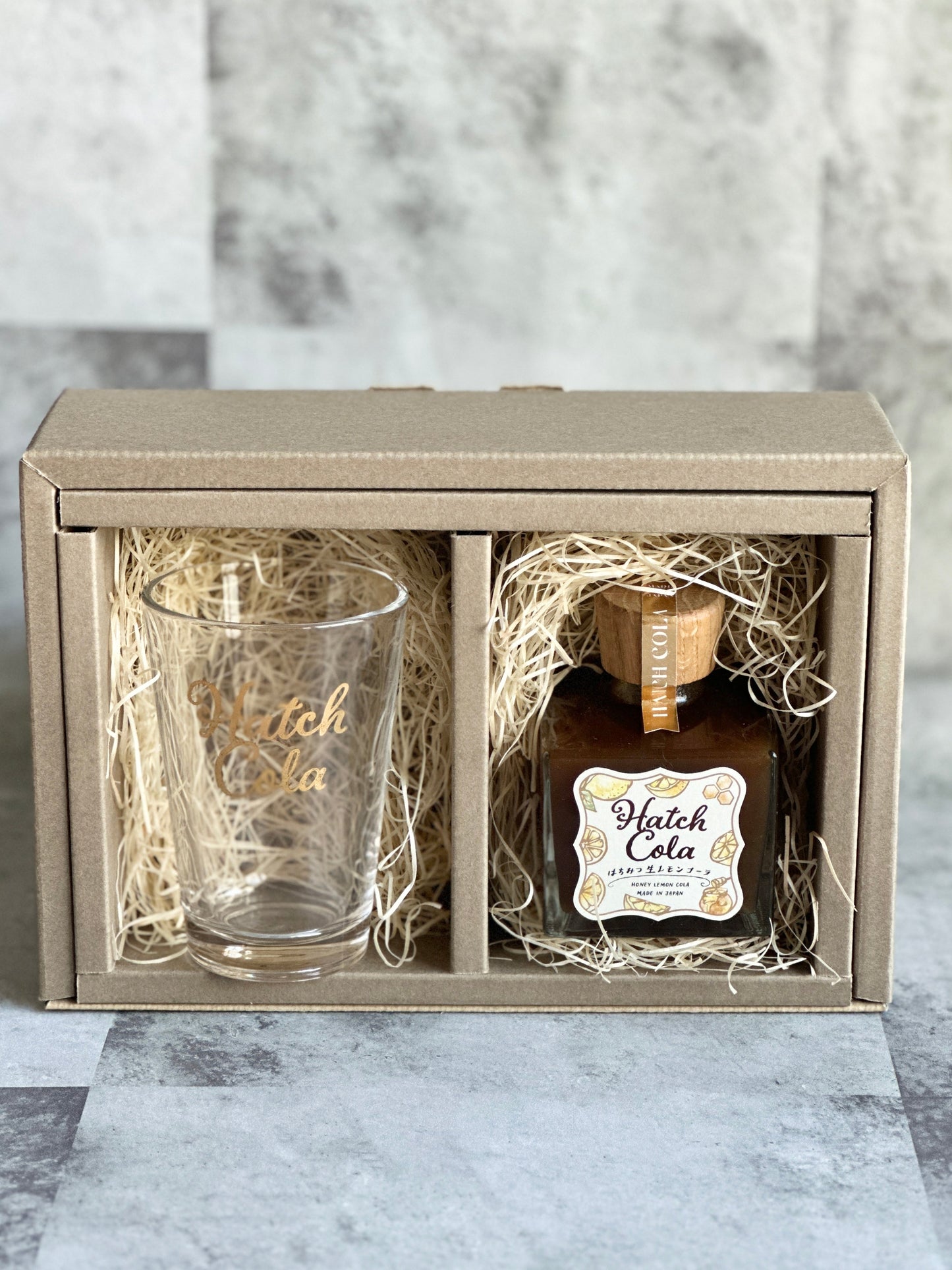 【Gift Box】Hatch Cola | Honey Lemon Cola with Original Glass