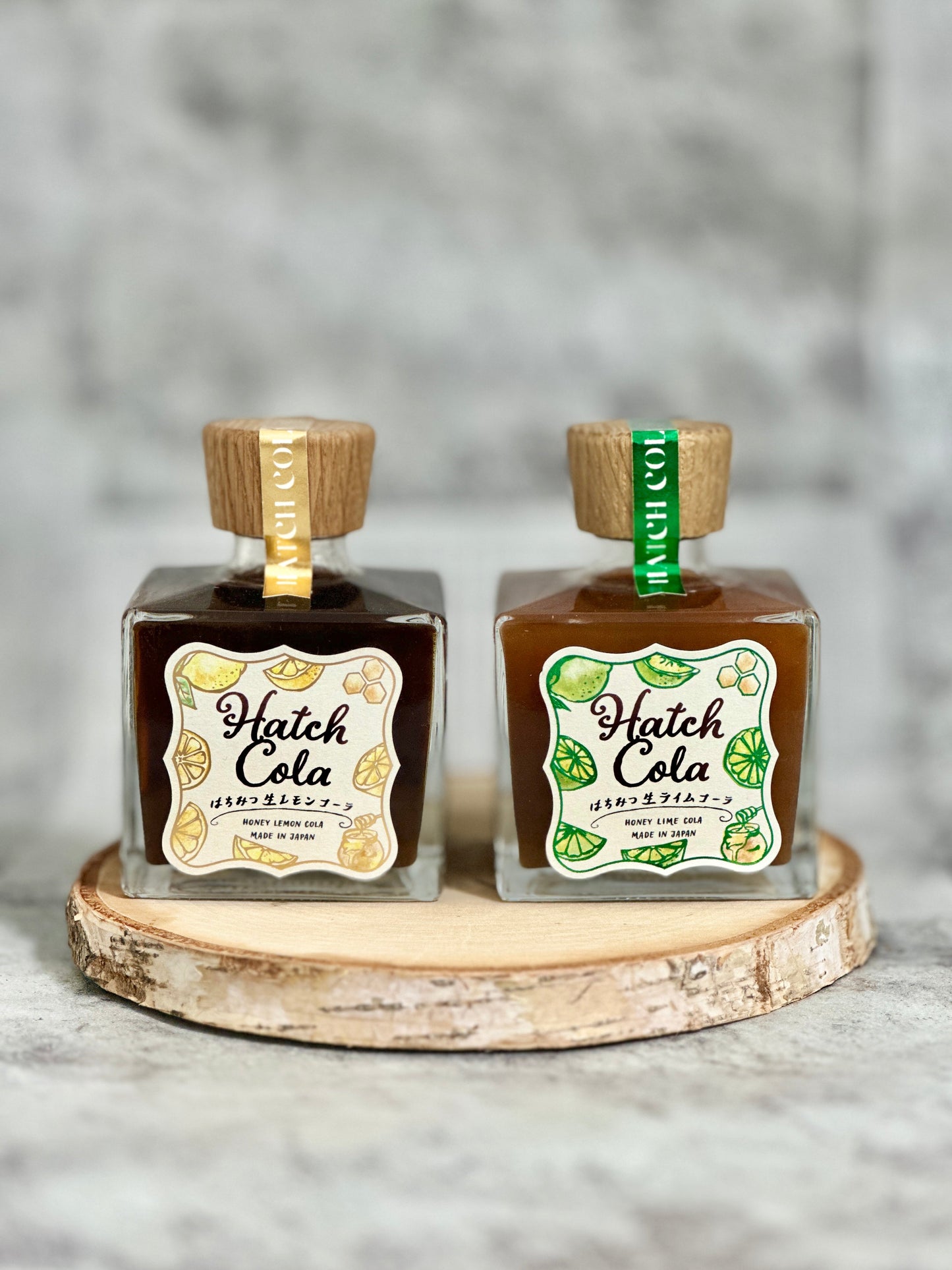 Hatch Cola | Honey Lemon＆Lime Cola (Craft Cola Syrup made in Japan)  200ml bottle*2