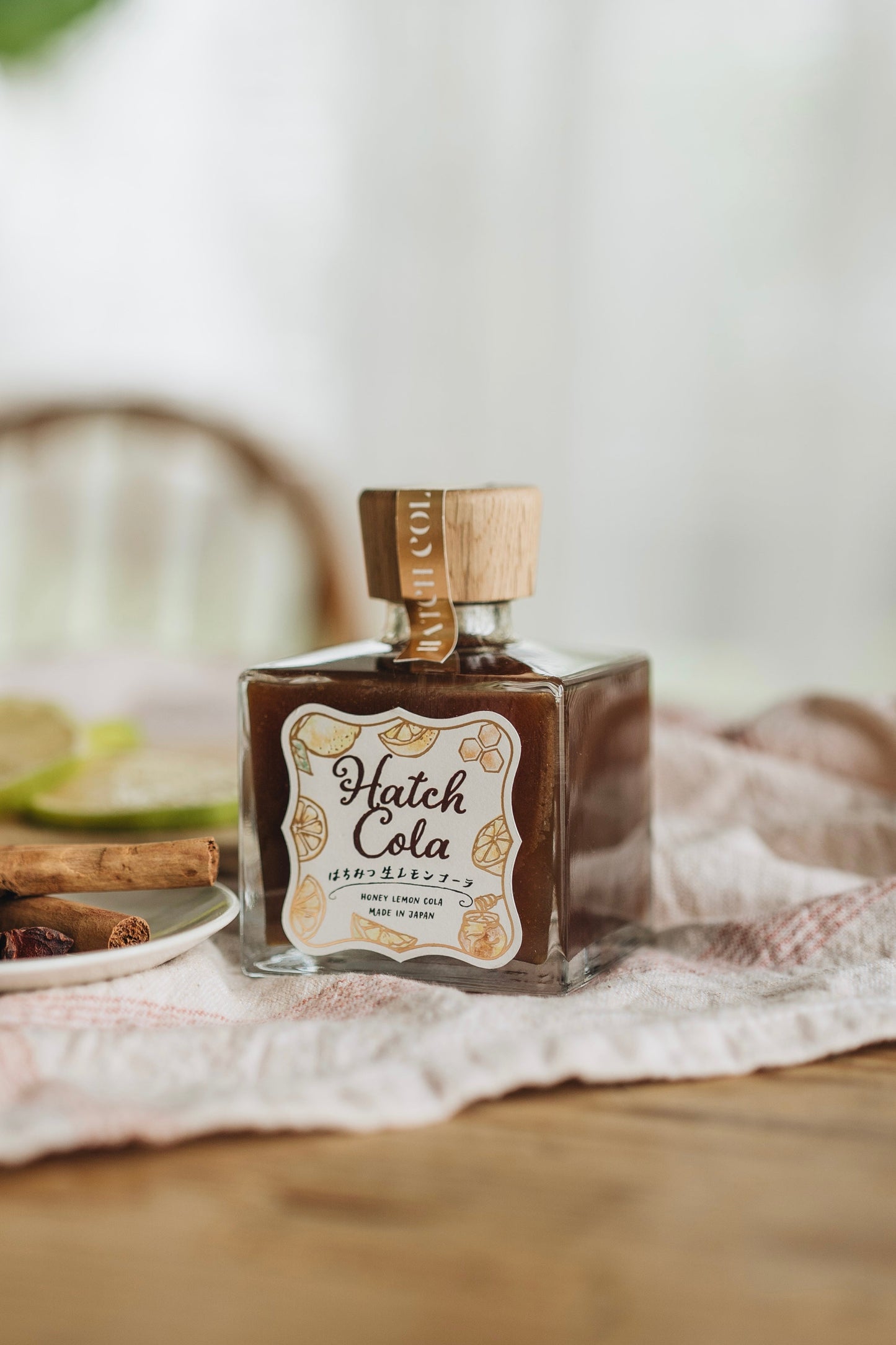 【Gift Box】Hatch Cola | Honey Lemon＆Lime Cola Set with Original Glass